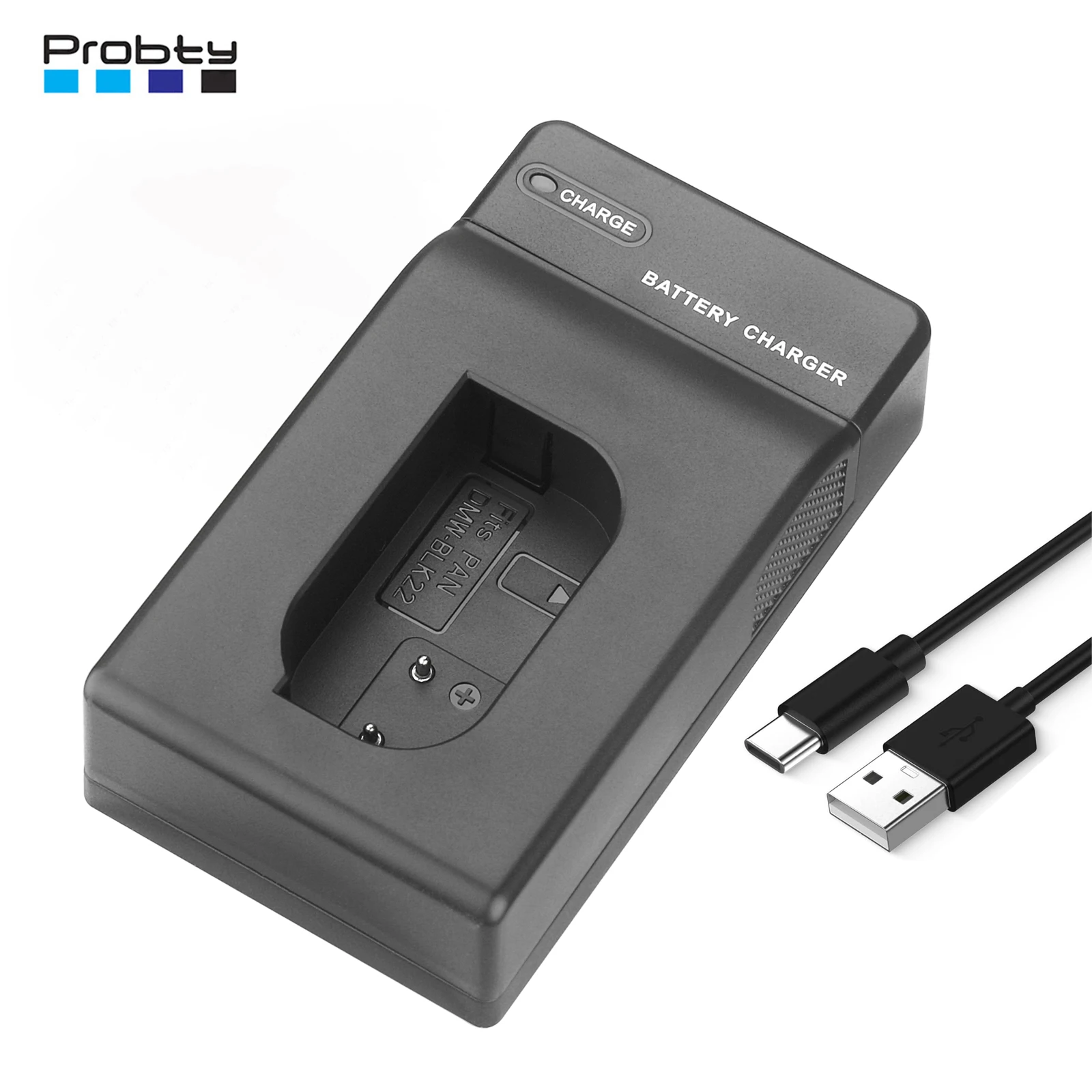 DMW-BLK22 Cargador de batería para Panasonic Lumix DC-S5 DC-S5 II DC-S5 IIX GH5 II GH6 S5II S5M2 GH5M2 DC-S9, DC-G9, IIDC-S5