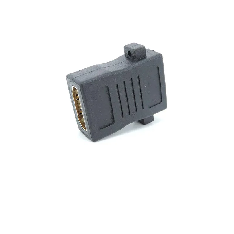 Panel de montaje de acoplador hembra a hembra, convertidores adaptadores compatibles con HDMI, rectos para Cable de extensión HDTV de 1080P A7 - imagen 5