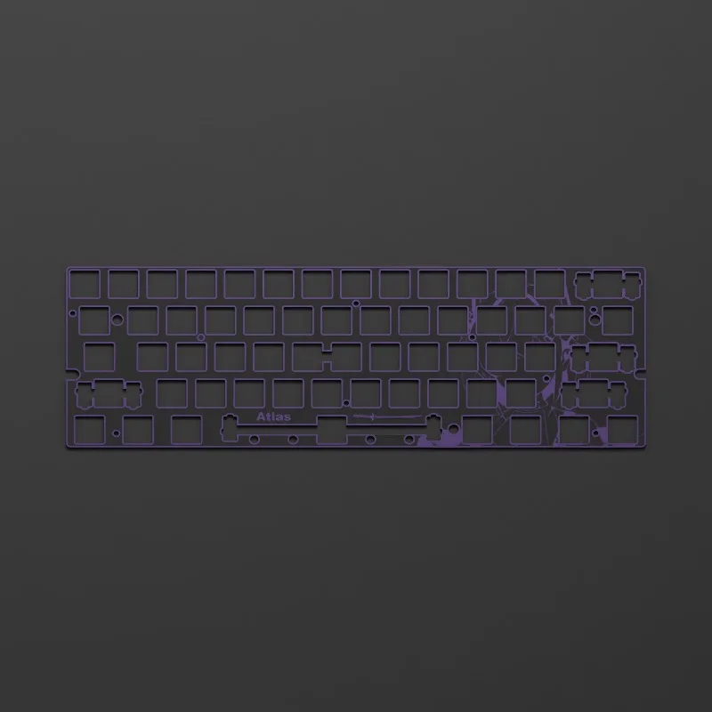 Placa de teclado dedicada Rakkav2 Atlas, placa de posicionamiento dorada de inmersión 6.25u para accesorios de teclado mecánico de oficina para juegos - imagen 3