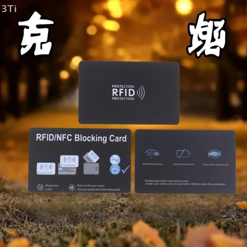 Portatarjetas de identificación ATM con protector de señal NFC, funda segura para tarjeta de débito/crédito RFID, paquete de 1/5 - imagen 5