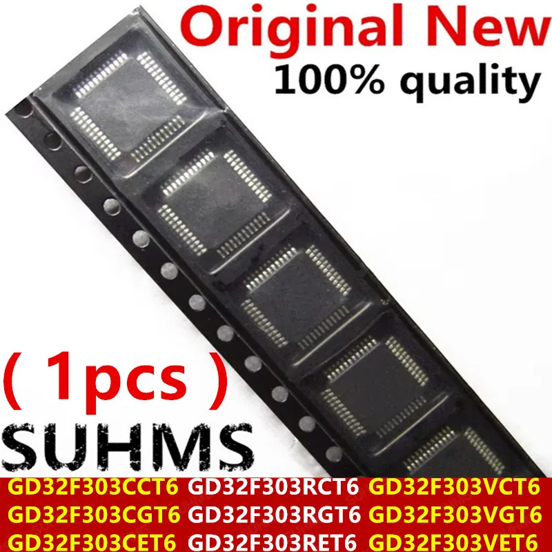 (1 pieza) nuevo GD32F303CCT6 GD32F303CGT6 GD32F303CET6 GD32F303RCT6 GD32F303RGT6 GD32F303RET6 GD32F303VCT6 GD32F303VGT6 GD32F303VET6
