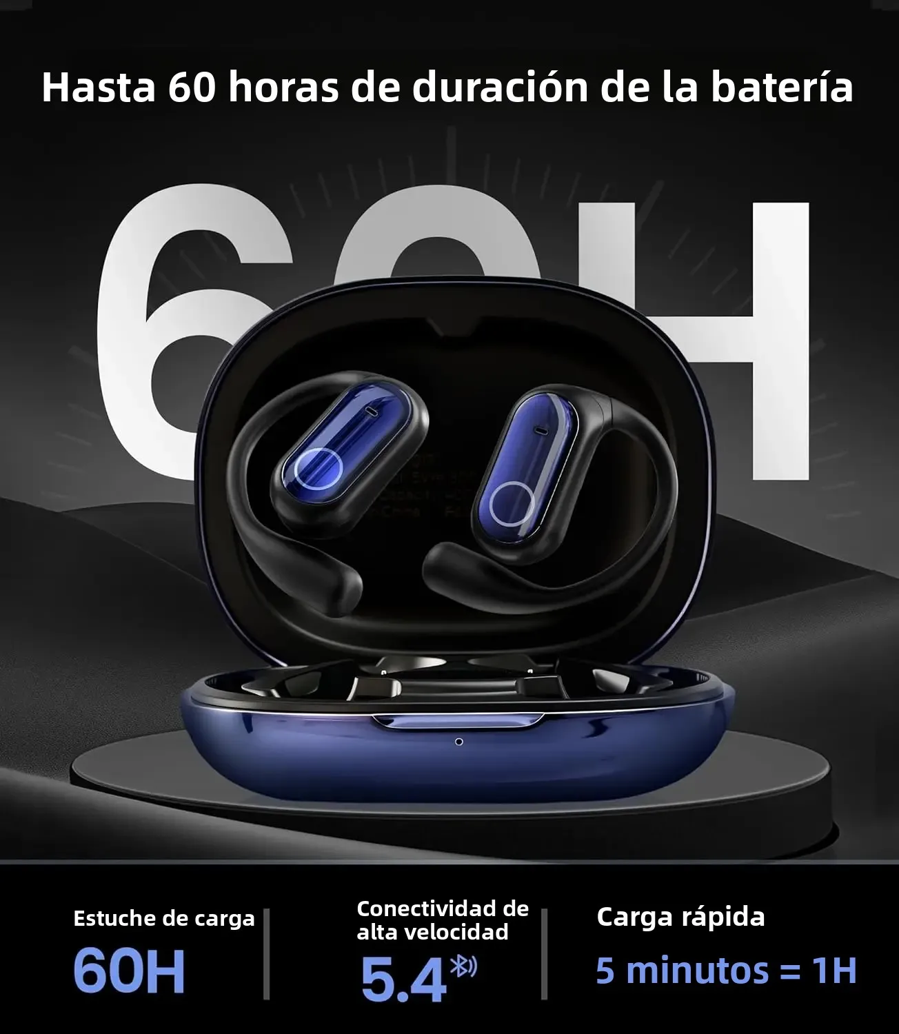 Auriculares TWS 3 en 1 con traductor AI, 144 idiomas, cancelación de ruido, Bluetooth 5,4, traductor instantáneo, voz inteligente en tiempo Real - imagen 5