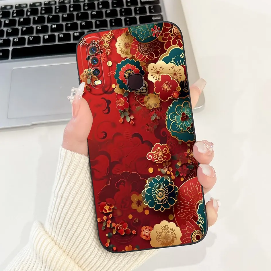 Funda para Vivo Y11 2019 Y12 Y12i Y15 Y17 Funda nuevo diseño lindo conejo de dibujos animados Funda protectora de silicona suave en VivoY12 Y 12 Funda - imagen 5