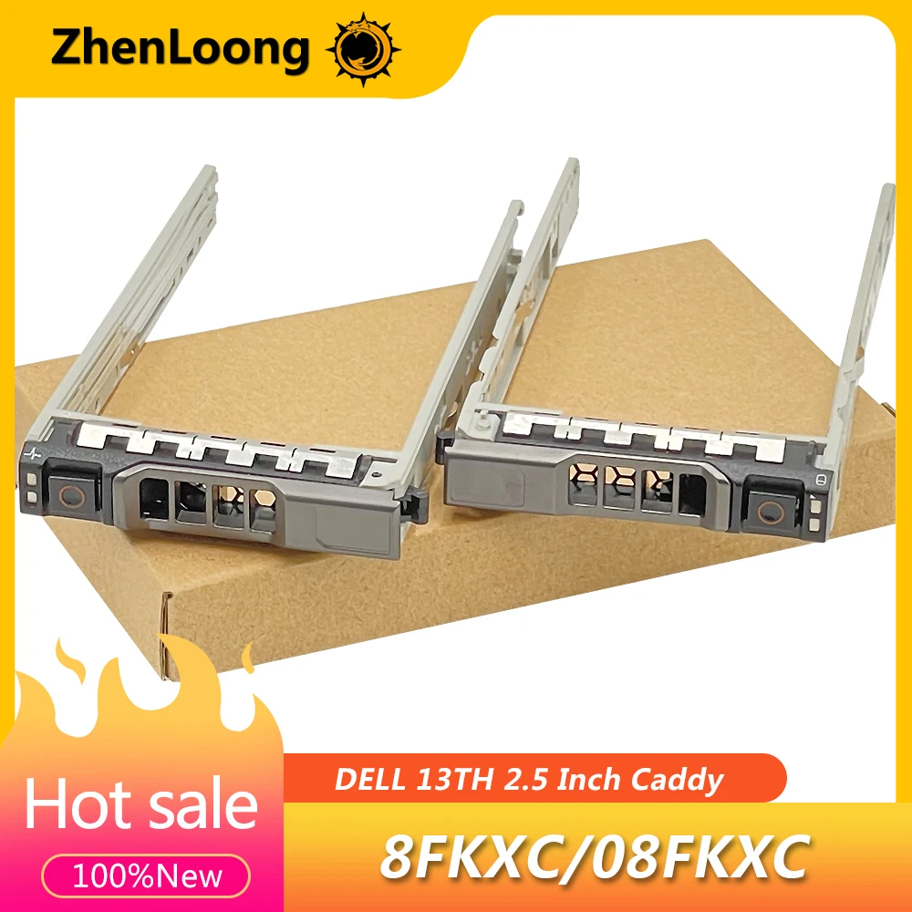 Nuevo ZhenLoong 8FKXC G176J para Dell R900 R730XD R720 R520 R320 T430 T630 2,5 "SAS SATA HDD disco Caddy bandeja 08FKXC 0G176J - imagen 2