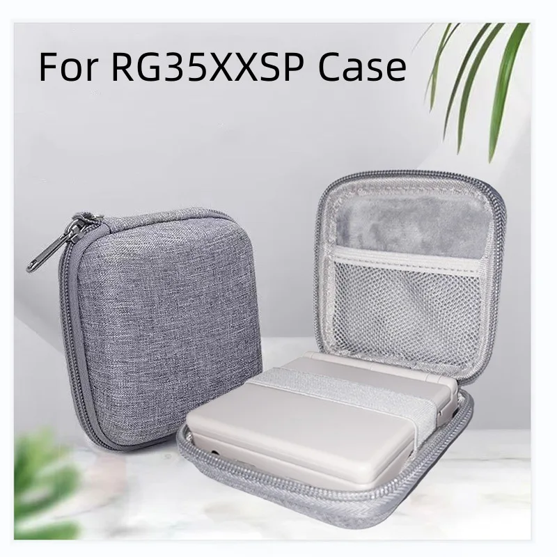 Estuche portátil para RG35XXSP, carcasa dura de mano para Anbernic RG35XX SP, bolsa protectora, accesorios de juego, caja de almacenamiento de cables, bolsas