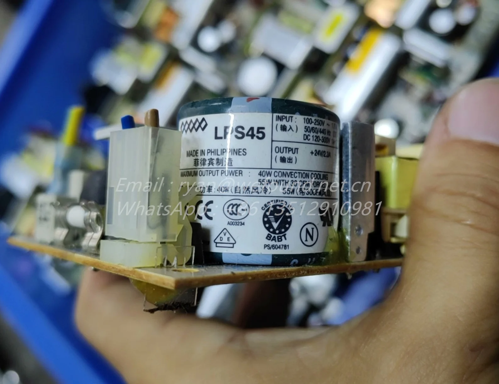 LPS45 para fuente de alimentación AC/DC de construcción de PCB compacto Astec - imagen 4