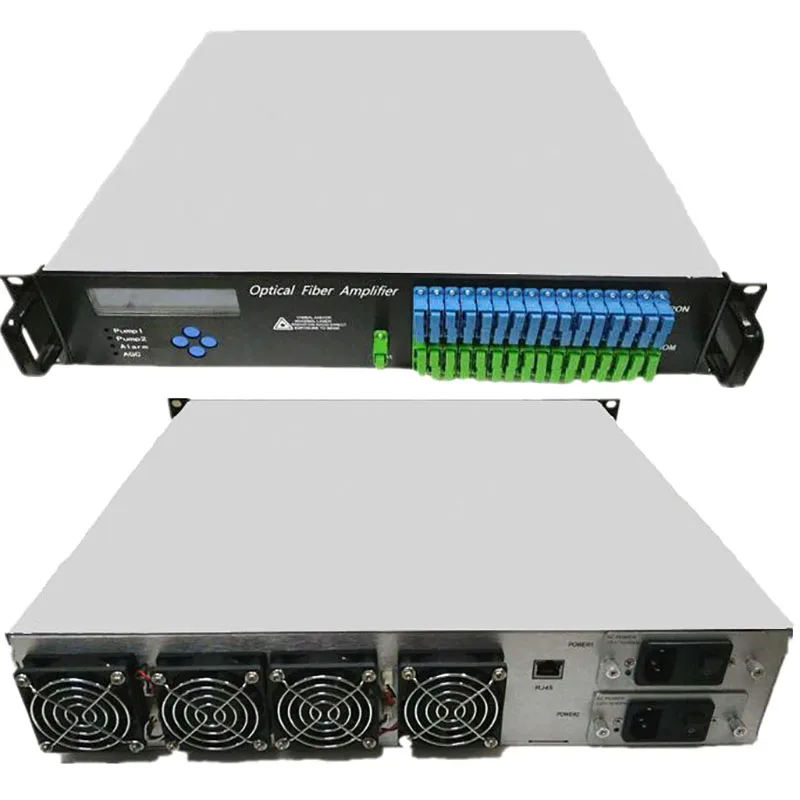 Factory Direct 32-Port WDM EDFA Fiber Amplifier - 1550nm 10Gbps High-Power DWDM Booster for Long-Haul Networks, Ultra-Low Noise - imagen 4