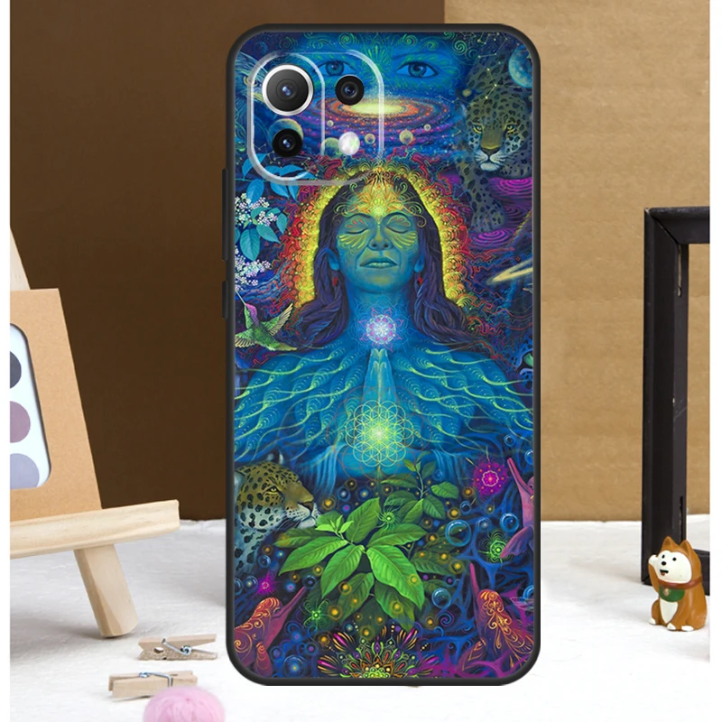 Funda de Yoga Mandala para Xiaomi 14 Ultra 13 11T 12T 13T Pro 12 Lite POCO X6 Pro X3 X4 X5 M5s M6 F3 F5 - imagen 2
