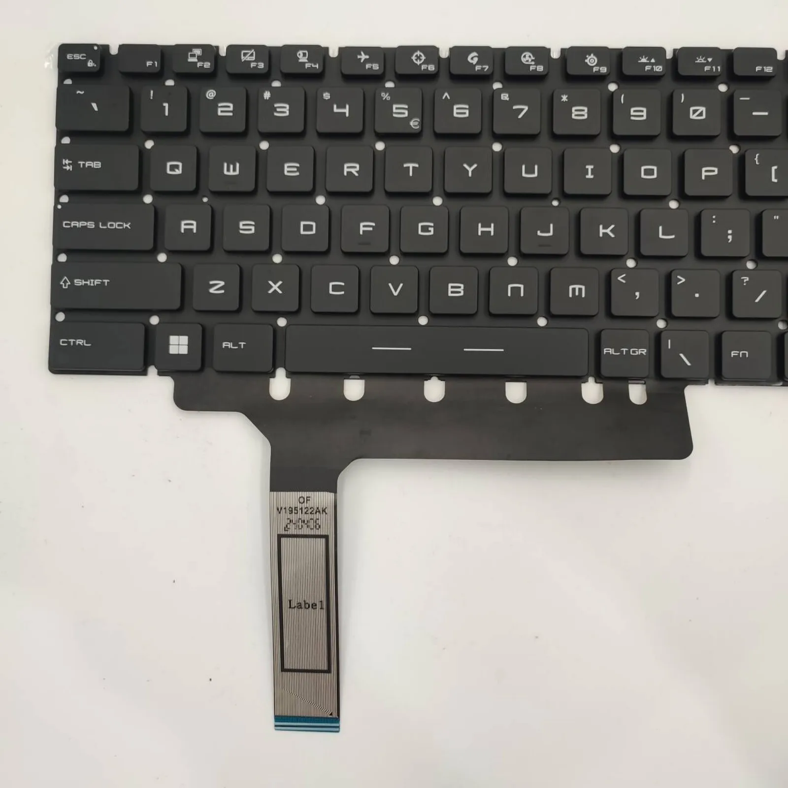 Diseño estadounidense para teclado de ordenador portátil MSI GP76 GS76 GE76 GE77 10UE/UG/UH 11UE MS-17K1 17K2 17K3 17K4 17K5 17KK - imagen 3