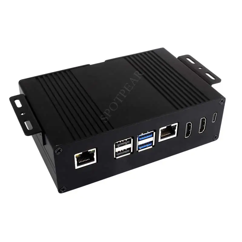 Kit de opción Raspberry Pi 5 Adaptador fácil /OR PCIe-A-ETH /OR PCIe-USB-Hub /OR PCIe-M.2-NVM-SSD Kit de caja - imagen 5