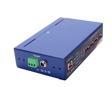 Spot BB-UHR204 USB 2.0 Hub, 4 puertos, convertidor industrial