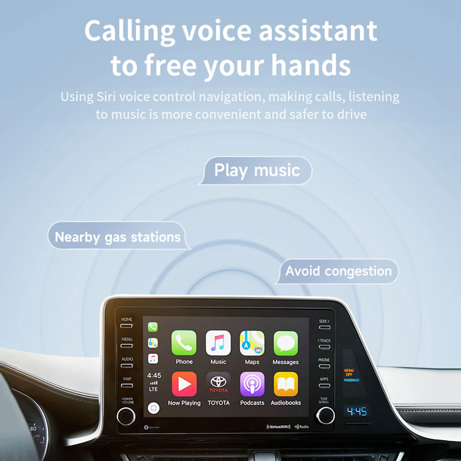 Cableado a inalámbrico Carplay y Android Auto adaptador inalámbrico WIFI y BT 2 en 1 Dongle para sistemas de coche Android CarPlay con cable OEM