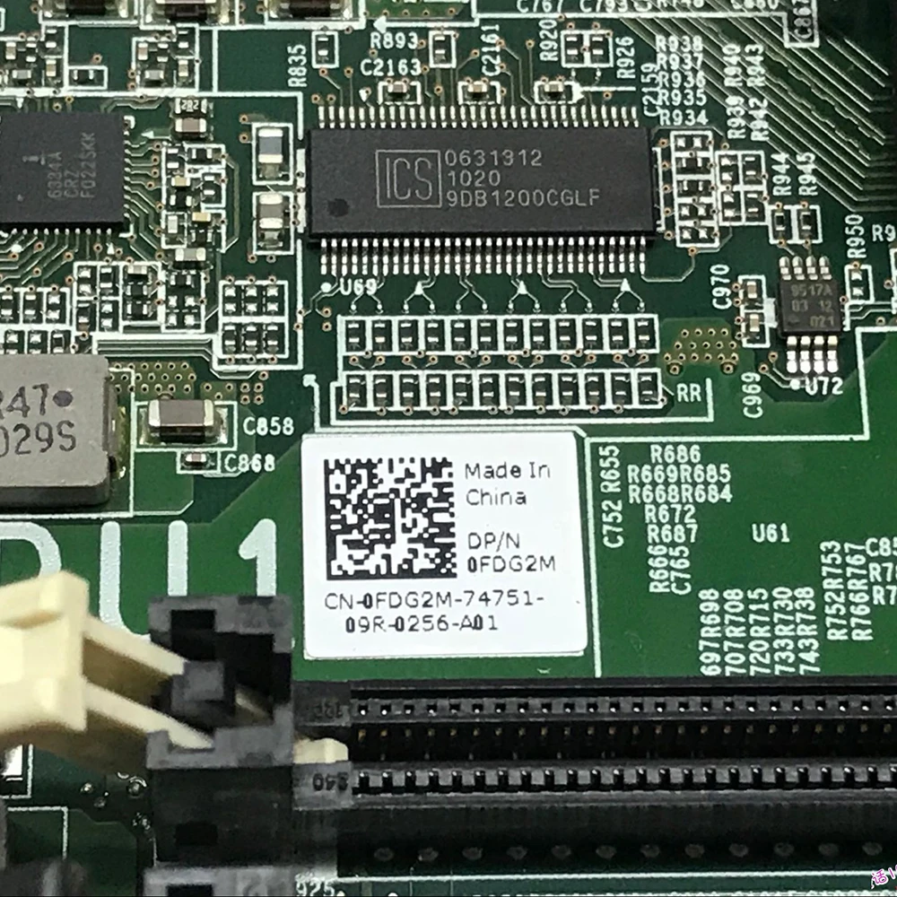 Desmontaje Original para la placa base del servidor Dell R810 4U FDG2M 0FDG2M