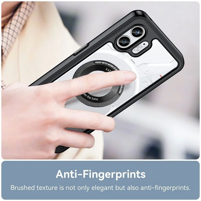 Para Magsafe funda transparente dura de lujo para nada teléfono cmf 2 pro dos 6,7 "3 3A CMF teléfono 1 cubierta de carga inalámbrica magnética - imagen 5