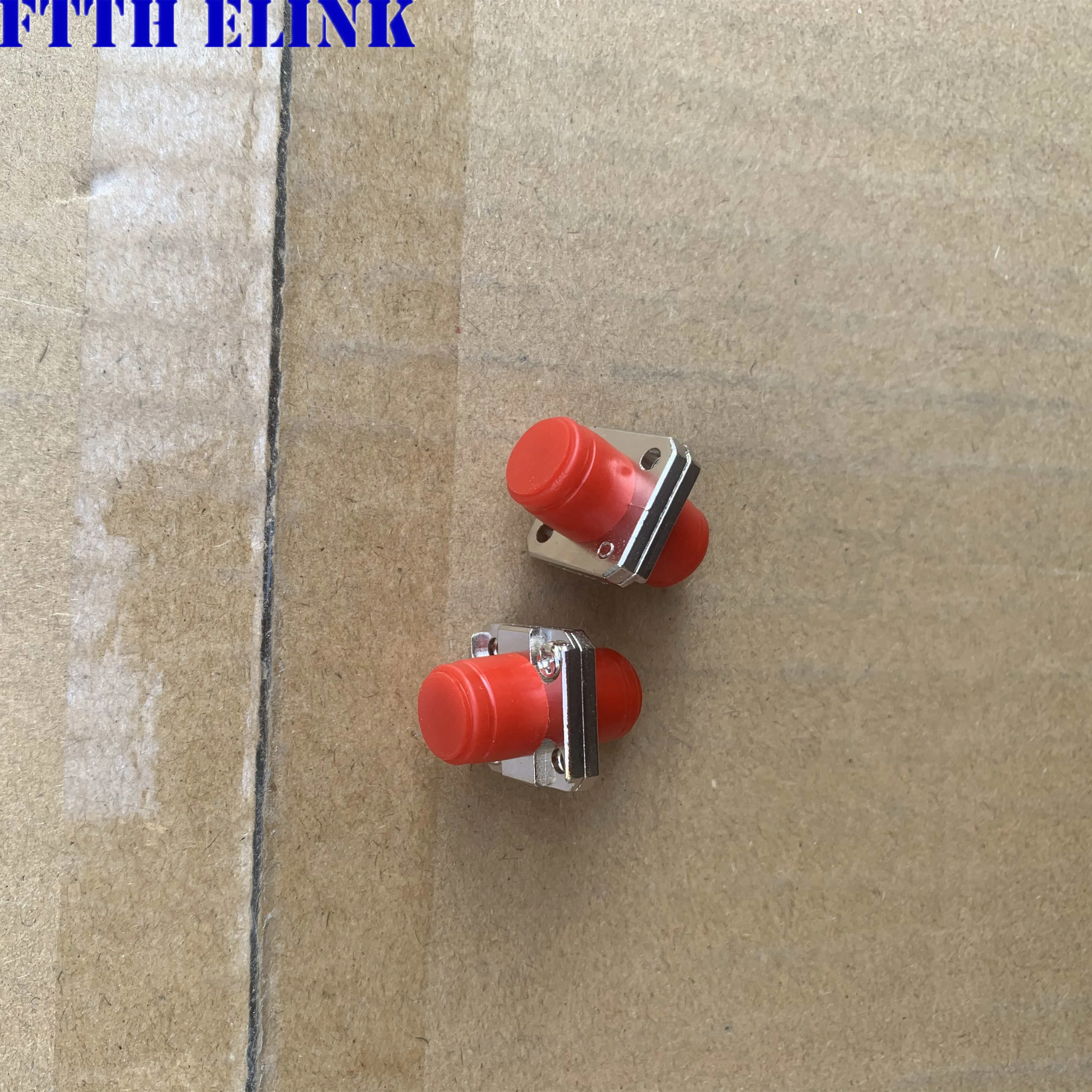 Adaptador de fibra óptica FC tipo dividido 2, acoplador de fibra óptica de Metal soldado, conector SM MM FTTH, suministro de fábrica, ELINK, 10 Uds. - imagen 5