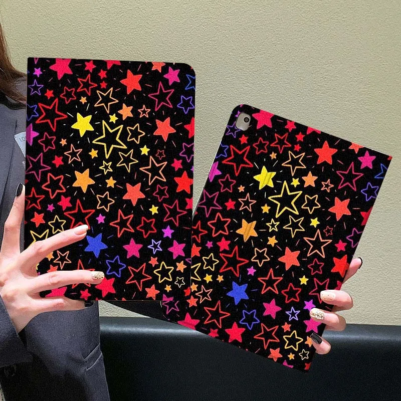 Arte estrellas de dibujos animados lindo para Huawei Honor Tab Magic Pad GT 6 X9 X8A X8 V8 V7 9 8 2 3 13,3 10 Pro pulgadas funda para tableta