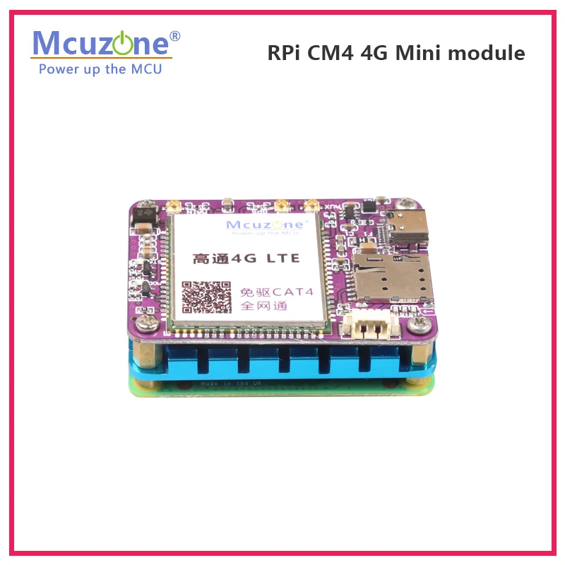 MINI módulo CM4 4 4G CAT4 sin controlador, plug & play, USB-C o 1,25, interfaz de 4 pines, raspberry Pi ,orangePi ,Jetson nano,Ubuntu,linux - imagen 5