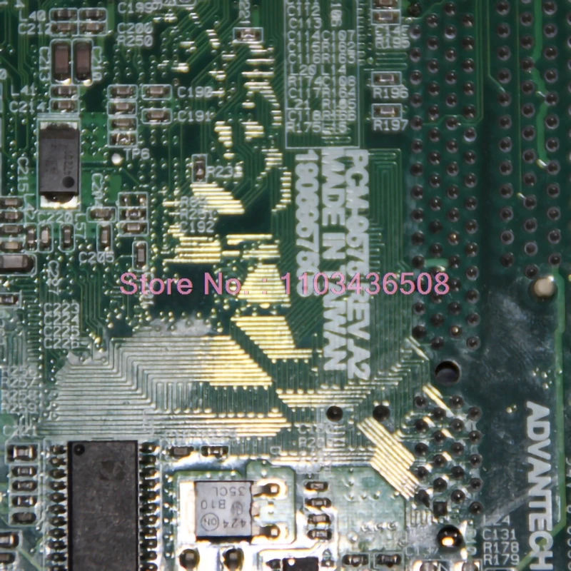 Original para placa base de Control Industrial integrada Advantech de 5 pulgadas PCM-9575 REV: A2 PCM-9575F - imagen 5