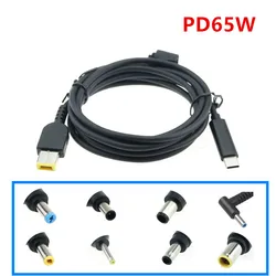 Cargador Universal USB-C PD para Portátil – Adaptadores HP, Dell, Lenovo