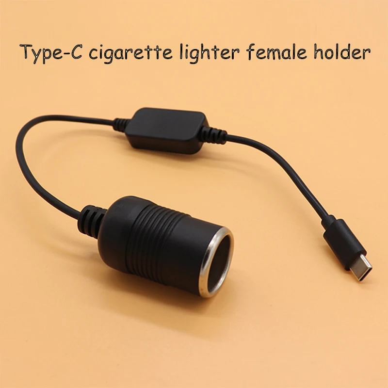 Cltgxdd, accesorios de Interior de coche, adaptador de conector de clavija, adaptador convertidor USB de 5V a 12V, controlador con Cable, enchufe de Cable de cargador