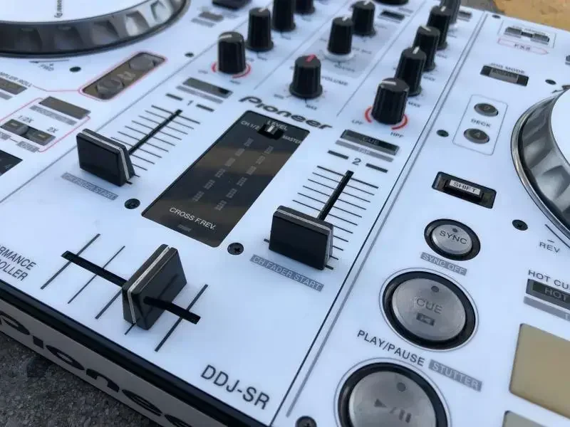 Película autoadhesiva de PVC para controlador de DDJ-SR Pioneer, pegatina de protección completamente rodeada, colores opcionales, no máquina - imagen 5