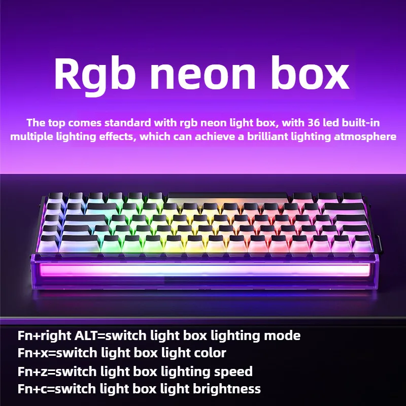 AULA Hero68 He interruptor magnético Teclado mecánico tema de amor con cable RT0.01 juego de deportes RGB personalización tecla completa intercambiable en caliente - imagen 3