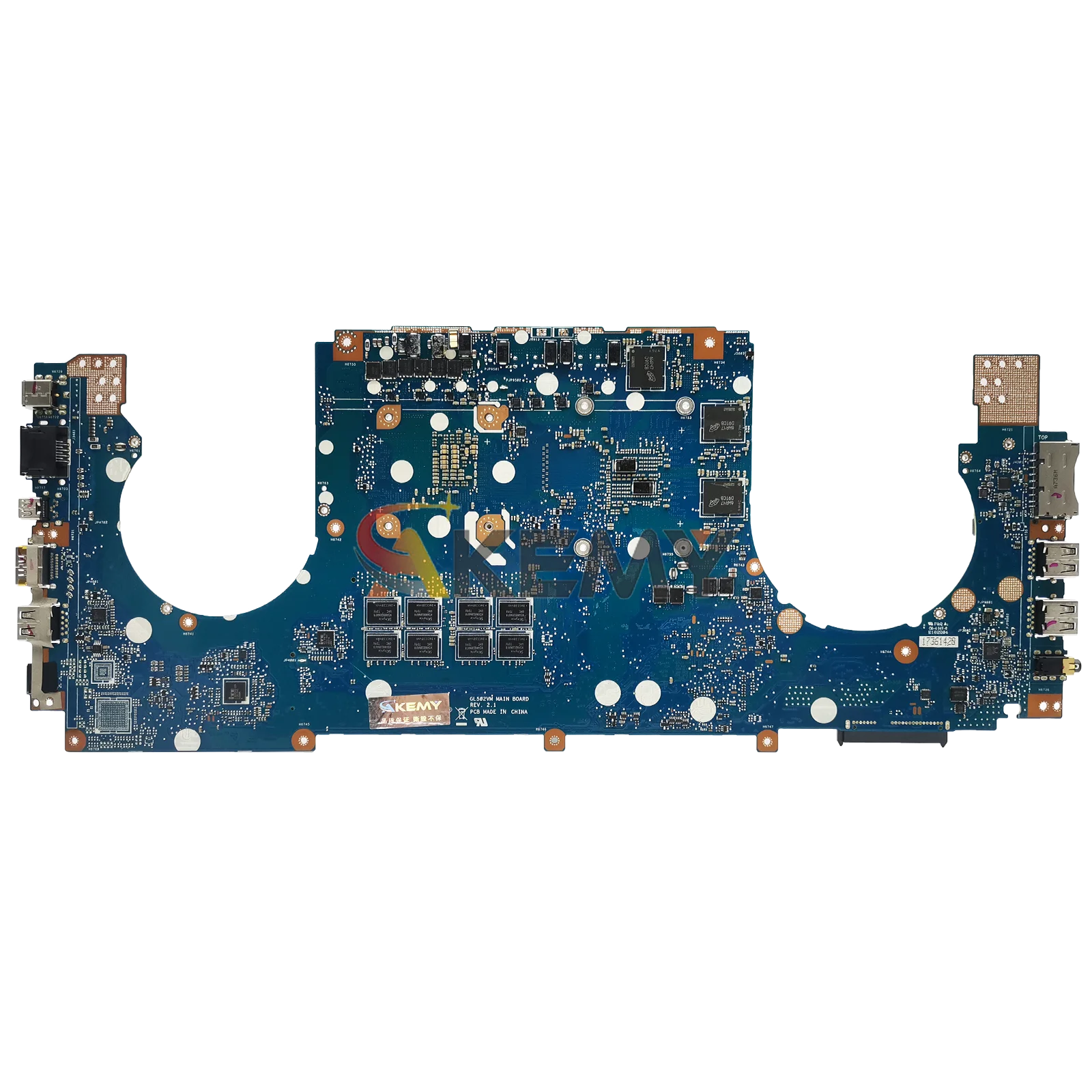 Placa base para ordenador portátil GL502VM para ASUS ROG Strix GL502VM GL502VMK GL502V placa base para portátil con CPU I5 I7 100% pruebas OK envío rápido - imagen 2