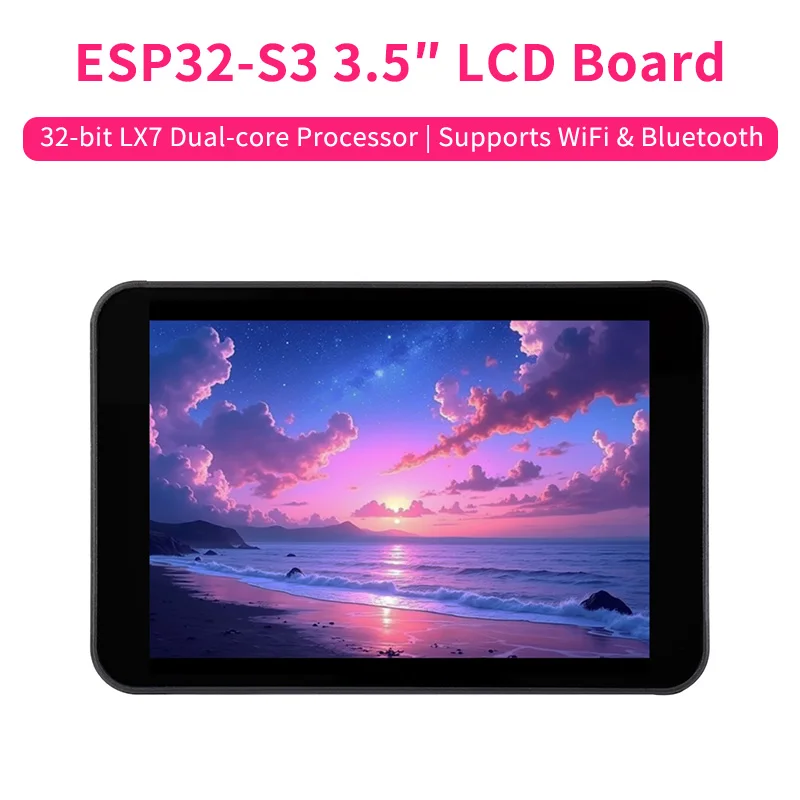 Placa de desarrollo de ESP32-S3, pantalla táctil capacitiva IPS de 320x480, compatible con WiFi BT 5 para Arduino IDE ESP-IDF AI Deepseek XiaoZhi