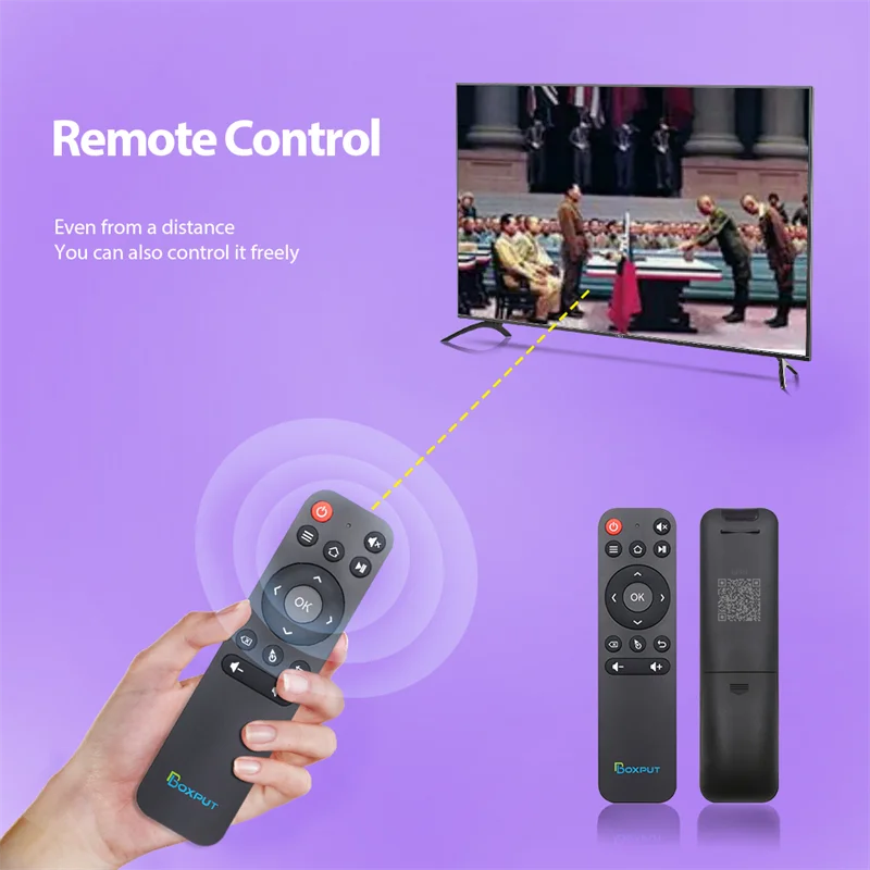 BT BPR1 BLE 5,0 Air Mouse compatible con IR aprendizaje de tecla completa BLE control remoto inalámbrico para Android smart TV Box y PC air mouse - imagen 2