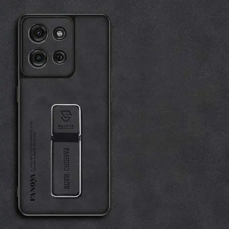 Para Moto Edge 60 Fusion 70 60 pro funda de lujo de cuero PU con soporte magnético para Moto Edge 60 60s G86 G56 Stylus 50 NEO - imagen 2