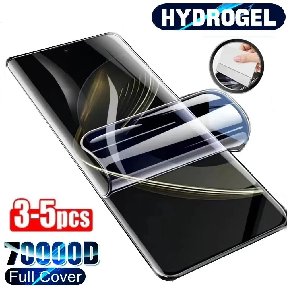 Protector de pantalla de película de hidrogel para Honor 6 6A 6C Pro 6X 6 Play, película protectora para Huawei P6 Enjoy 6S Nova Y6, 3-5 piezas - imagen 2