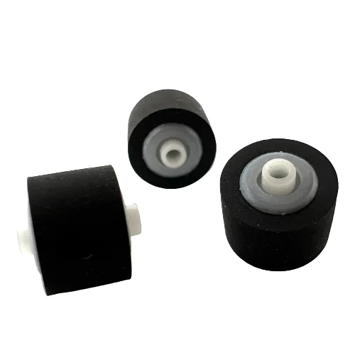 Polea de correa de rodillo de pellizco de goma para grabadora de Audio, Unidad de cubierta de Cassette, Walkman, componentes de reproductor estéreo, 1 pieza, 9mm x 7x6x1,5 - imagen 2