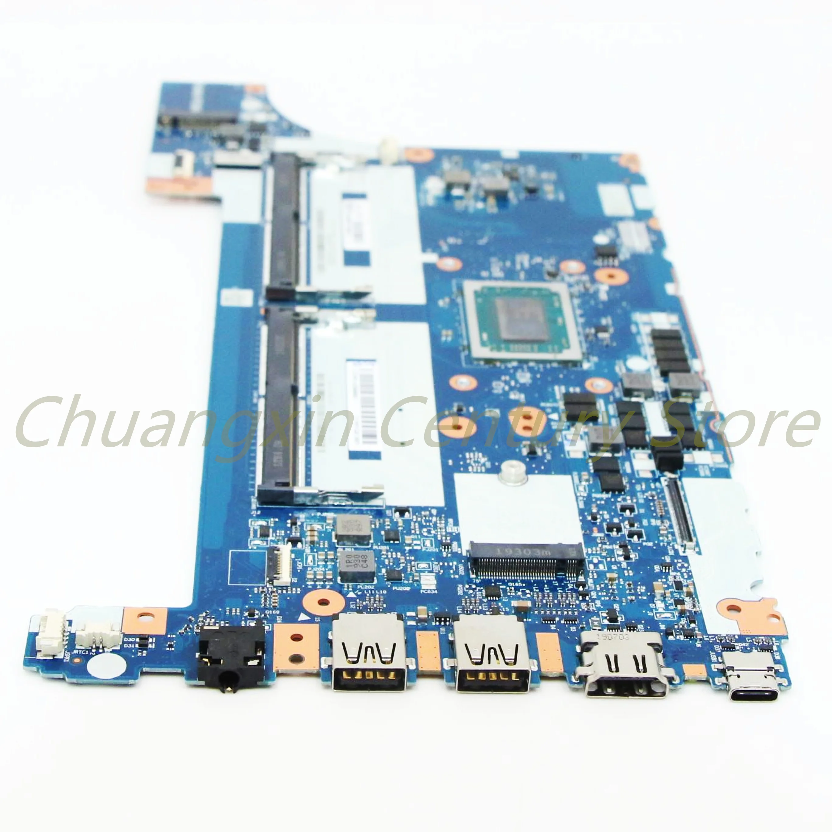 Placa base c para portátil Lenovo ThinkPad E495 E595, NM-C061 con R3-3200U, R5-3500U, CPU, 100% probado, funciona completamente - imagen 3