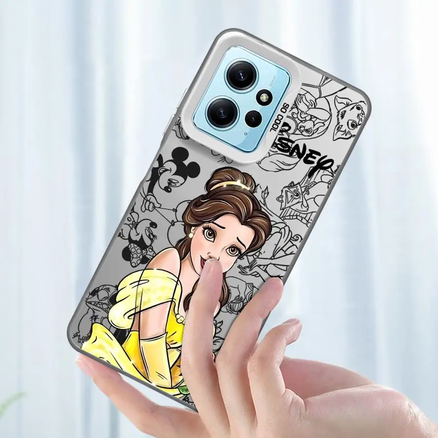 Funda de teléfono Disney Tinker Bell Princess para Xiaomi Redmi 9C 14C 10 Note 9 Pro A2 Plus A1 9T 12 5G 13C, funda trasera suave - imagen 4