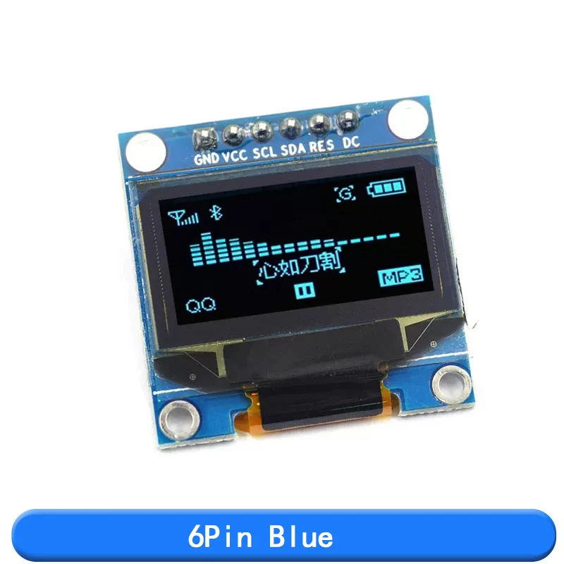 Módulo de pantalla OLED blanco serie oled IIC de 0,96 pulgadas 128X64 I2C SSD1306 12864 placa de pantalla LCD para Arduino - imagen 5