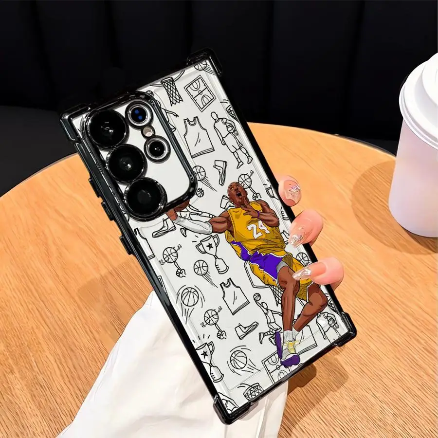 Funda blanda deportiva de baloncesto para Samsung Galaxy S21 Plus S24 S23 S25 Edge S20 FE S22 Ultra - imagen 4