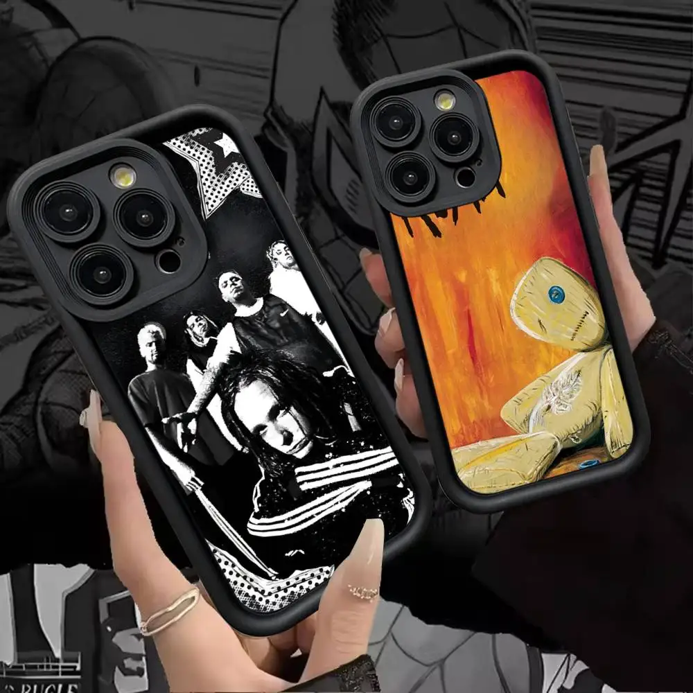 Funda de teléfono Rock Band k-korn, funda de silicona para iPhone 17 Air 17 16 15 14 13 12 11 Plus Pro Max, funda suave a prueba de golpes - imagen 2