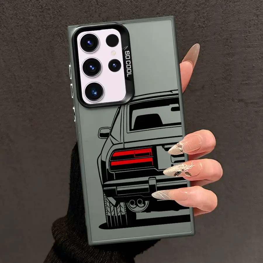 Funda trasera para teléfono Samsung Galaxy S23 S20 Plus S23 S22 S25 S24 FE Note 20 Ultra S21 Cool Car - imagen 4