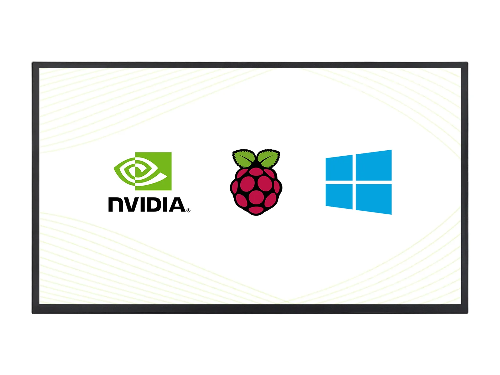 Monitor portátil Luckfox de 24,5 pulgadas 2K con soporte, 2560 × 1440, 165 Hz, 178 °   Ángulo de visión, para Raspberry Pi 5/4B/3B/3B+ - imagen 2