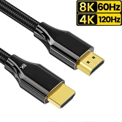 Cable HDMI 2.1 4K 120Hz para PS5 Xbox Series X – 48Gbps