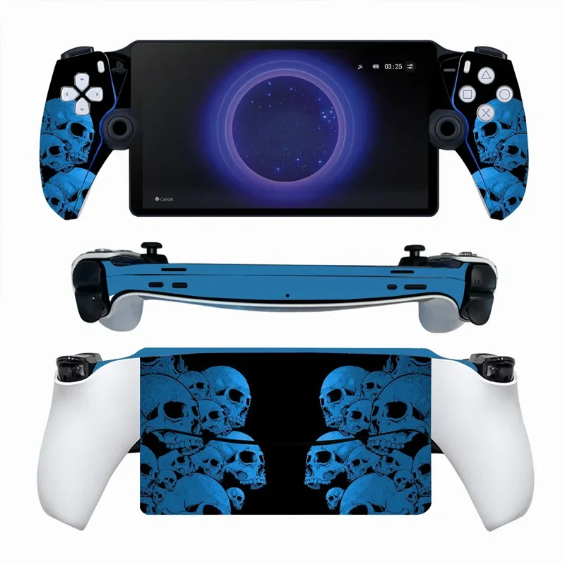 Pegatinas para consola Sony Playstation Portal, funda protectora completa, calcomanía de piel para PS Portal, accesorios de juegos portátiles - imagen 2