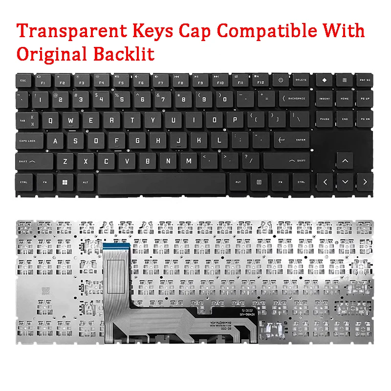 Nuevo teclado de ordenador portátil para HP OMEN 6 PRO 15-EN 16-C 16-N TPN-Q238 Q281 Q267 - imagen 3