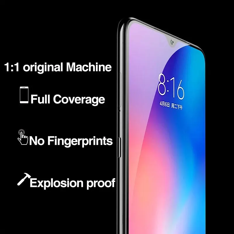 Protector de pantalla HD de 5 uds para Xiaomi Redmi Note 9 10 11 12 13 Pro 10S 11S vidrio templado para POCO X3 Pro X4 X5 X6 F3 F4 F5 - imagen 4