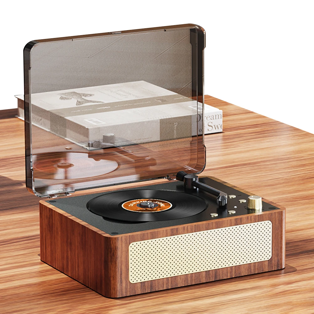 Reproductor de CD portátil, soporte recargable, CD, BT, USB, 3,5mm, AUX, reproductor de música, Bluetooth 5,0, altavoz, reproductor de CD de escritorio para teléfono y PC - imagen 2