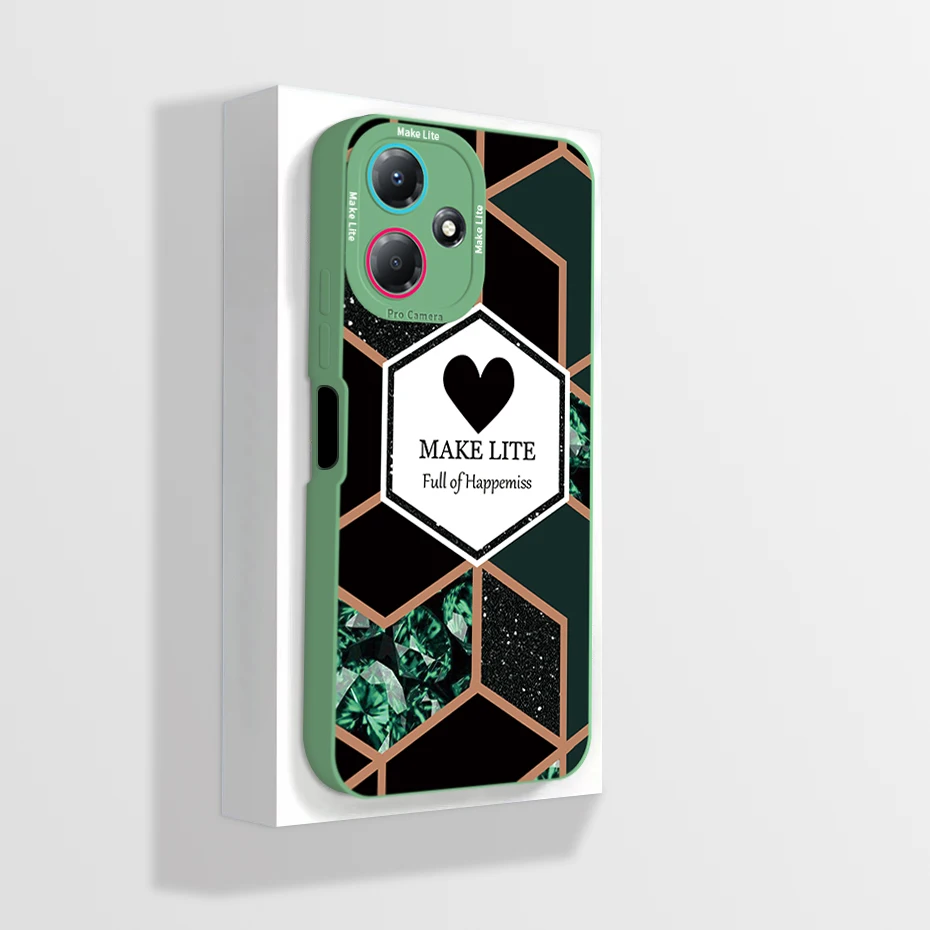 Funda de teléfono para infinix Hot 30 Play, protección completa, funda de silicona líquida suave para Infinix Hot 30i 4G Hot30 30 Play Capa - imagen 4