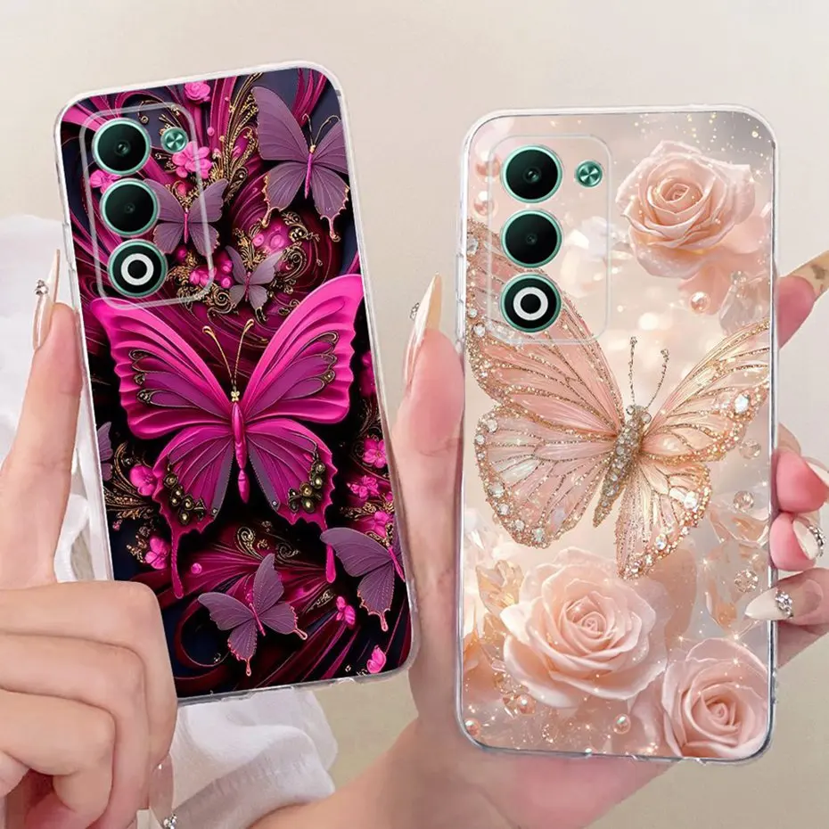 2025 funda de teléfono con impresión bonita para OPPO A5 CPH2727 fundas de silicona suave TPU para Oppo A5 5G CPH2735 cubiertas traseras parachoques - imagen 5