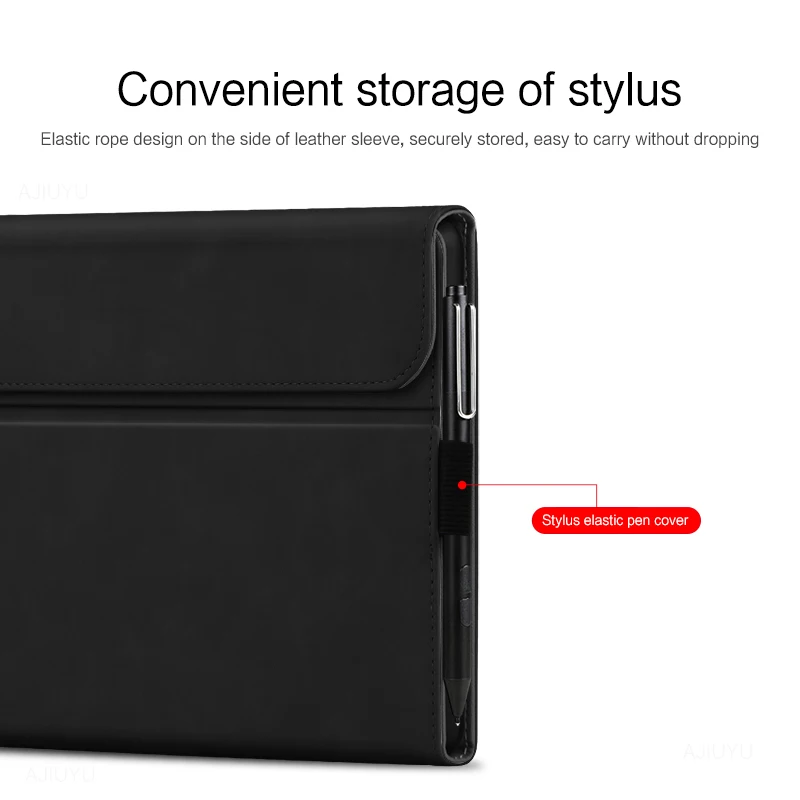 Case for Microsoft Surface Pro 11 10 9 8 7 6 5 4 PU Leather Stand Cover Funda for Surface Go 2 3 4 Tablet Protective Cover Cases - imagen 4