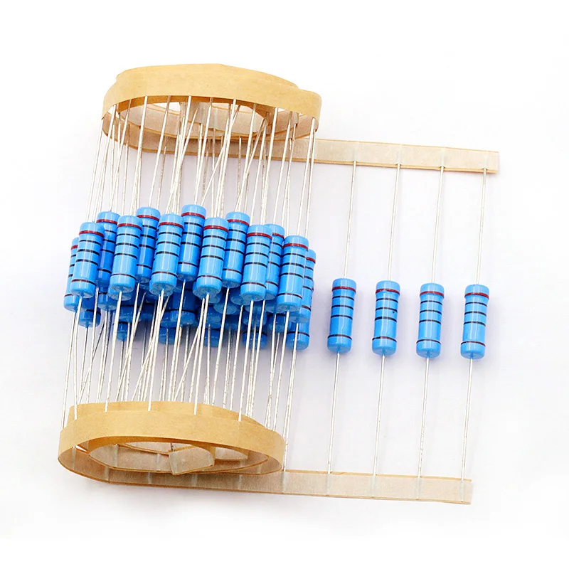 20 piezas resistencia de película metálica de 3W 1% 1Ω - 1MΩ 10 47 100 120 150 220 300 330 470 910 1K 2,2K 4,7K 10K 15K 20K 47K 100K 220K 470K ohm - imagen 4