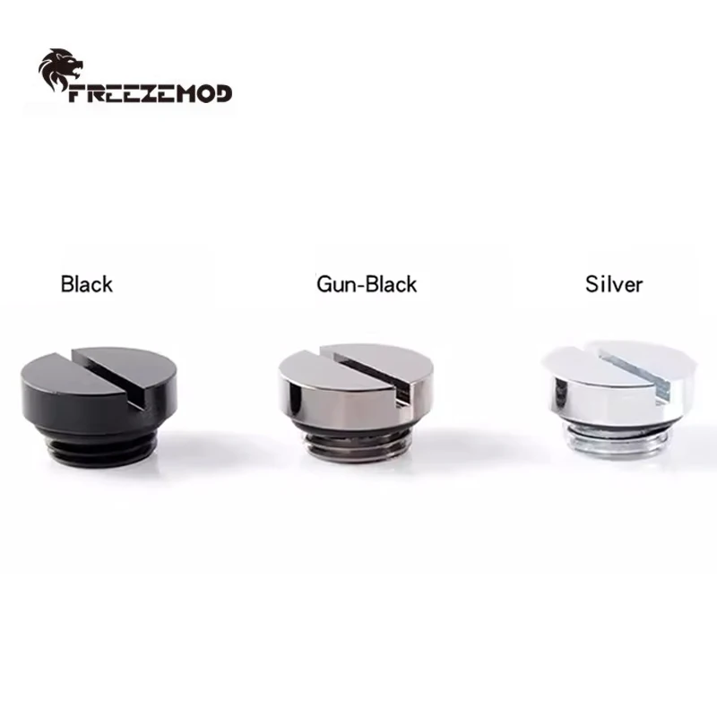 FREEZEMOD-enchufe de parada de refrigeración por agua para ordenador, tapa de extremo de parada de agua suave, tipo ranura para monedas, Material de latón, GDT-YZ de alta gama - imagen 3