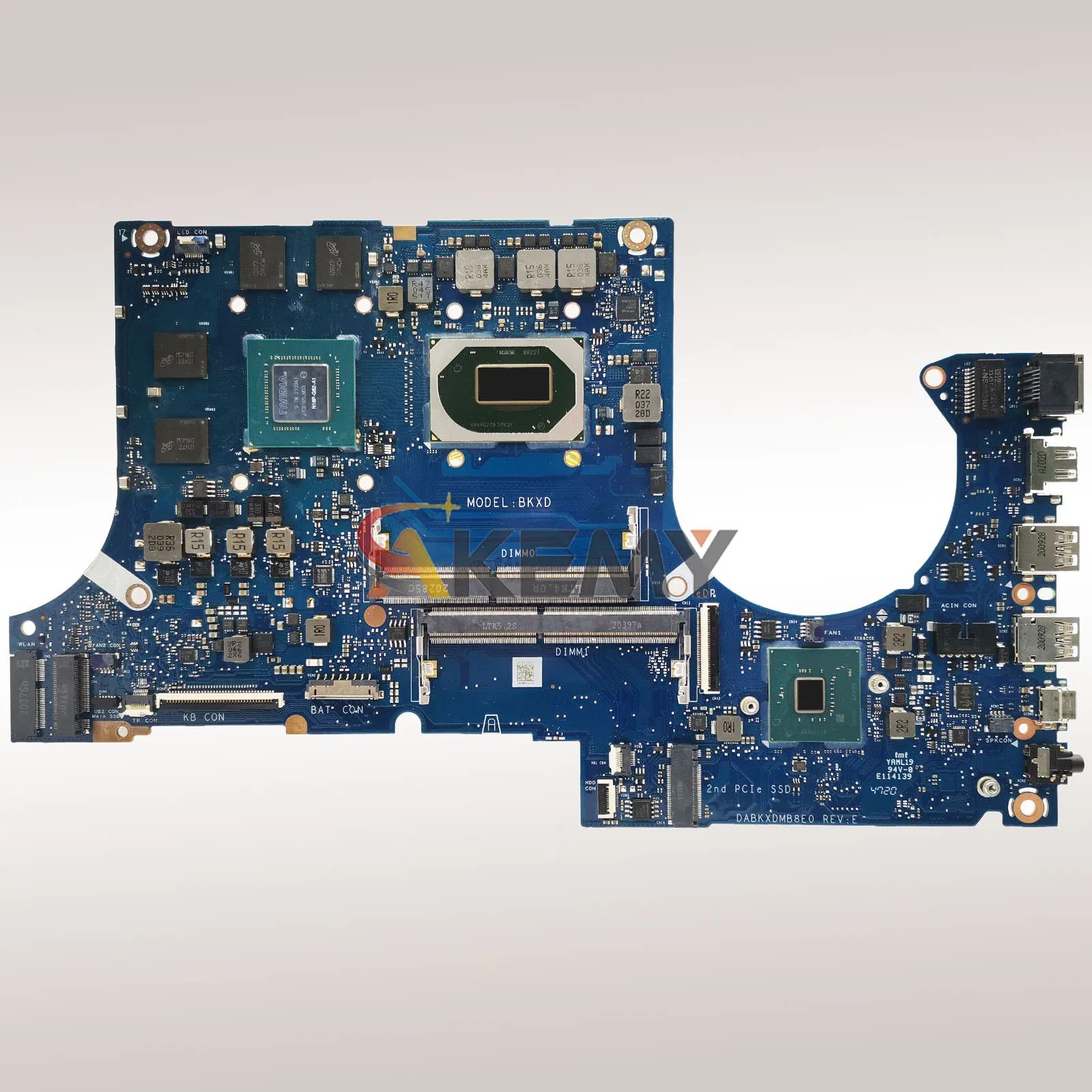 Placa base para ordenador portátil DABKXDMB8F0 para ASUS TUF Gaming FX506iH FX506IC FA506I FX506II con pruebas i5 i7 de 10. a generación, OK, envío rápido - imagen 3